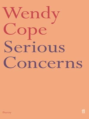 Serious Concerns - ebook